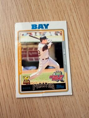 Topps Jason Bay Baseball Card - Blue, Black, White, Gold